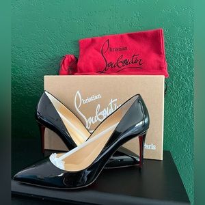 Brand new in box Christian Louboutin pigalle Follies 85 Patent
